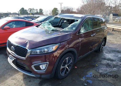 2017 Kia Sorento 3.3L Ex из США, поврежденный, VIN 5XYPHDA59HG310744